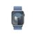 Apple Watch S9 GPS (45mm) ezüst alumínium tok , kék sport pánt okosóra
