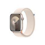   Apple Watch S9 GPS (45mm) csillagfény alumínium tok , csillagfény sport pánt okosóra