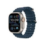   Apple Watch Ultra2 Cellular (49mm) titán tok , kék óceán szíj okosóra