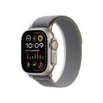   Apple Watch Ultra2 Cellular (49mm) titán tok , zöld/szürke terep pánt (S/M) okosóra