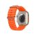 Apple Watch Ultra2 Cellular (49mm) titán tok , narancs óceán szíj okosóra