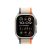 Apple Watch Ultra2 Cellular (49mm) titán tok , narancs/bézs terep pánt (S/M) okosóra