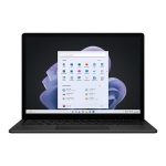   Microsoft Surface Laptop 5 13,5"/Intel Core i7-1255U/16GB/512GB/Int.VGA/Win11/fekete laptop