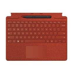 Microsoft Surface Pro Signature US ENG piros billentyűzet + érintőceruza