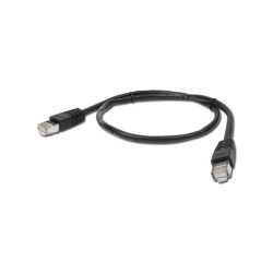 Gembird RJ45 CAT5e UTP - RJ45 CAT5e UTP M/M adatkábel 0.25m fekete Gembird RJ45 CAT5e UTP - RJ45 CAT5e UTP M/M adatkábel 0.25m fekete