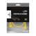 Gembird PP12-0.5M/Y 0,5m RJ45 CAT5e UTP M/M sárga kábel