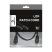 Gembird PP12-1M/BK 1m RJ45 CAT5e UTP M/M fekete kábel