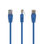 Gembird PP12-2M/B 2m RJ45 CAT5e UTP M/M kék kábel