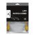 Gembird 25cm RJ45 CAT6 M/M sárga UTP kábel