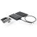 Gembird EE2-U3S-6 EE2-U3S-6 2.5" SATA3 USB-C aluminium fekete külső ház