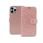   Haffner PT-6786 Apple iPhone 15 Plus rose gold Mezzo Book Flip bőrtok