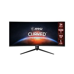 MSI 34" Optix MAG342CQR UWQHD VA 144Hz DP/HDMI ívelt gamer monitor