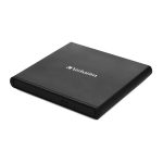   Verbatim 98938 USB 2.0 fekete DVD/CD External optikai meghajtó