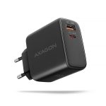   AXAGON ACU-PQ45 QC3.0,4.0/AFC/FCP/PPS/Apple + PD type-C 45W fekete töltő