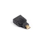 Lanberg HDMI(F) - HDMI MICRO(M) fekete adapter