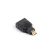Lanberg HDMI(F) - HDMI MICRO(M) fekete adapter