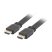 Lanberg HDMI M/M V2.0 4K 3m lapos fekete kábel