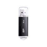 Silicon Power 4GB USB 2.0 fekete Ultima U02 Flash Drive