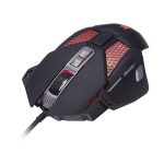   Tracer Scarab GameZone 4000 DPI LED háttérvilágítás USB optikai fekete vezetékes egér