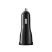 Canyon Autós Töltő, 1 portos, 1xUSB, 5V-2,4A, Beépített Lightning kábellel, fekete - CNE-CCA033B