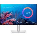   Dell 23,8" U2422HE UltraSharp FHD IPS HDMI/DP/USB/LAN ezüst LED monitor