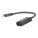   AVAX AD903 PRIME Type C-HDMI 2.0 4K/60Hz sodorszálas adapter