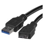   Emos S70203 3.0 A csatlakozó – micro B csatlakozó 1m USB kábel