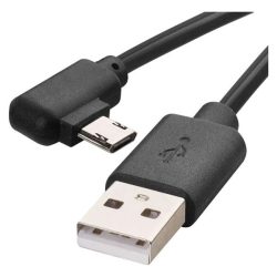 Emos SM7005BL USB-A 2.0 / micro USB-B 2.0, Quick Charge, 1 m, fekete töltő- és adatkábel