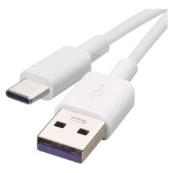 Emos SM7026 USB-A 2.0 / USB-C 2.0, 1,5 m, fehér töltő- és adatkábel