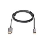   DIGITUS DA-70821 USB C - HDMI A 1,8m szürke video átalakító kábel