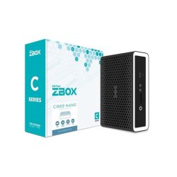 Zotac ZBOX-CI669NANO-BE Mini/Core i7-1355U/fekete barebone asztali számítógép