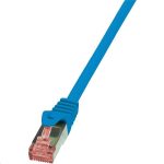   Logilink CQ2076S 5m Cat6 S/FTP dupla árnyékolású kék patch kábel