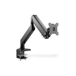 DIGITUS DA-90426 gázrugós rögzítőelemes (VESA 75/100) fekete asztali TV konzol