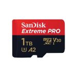   Sandisk 1TB SD micro Extreme Pro (SDXC Class 10 UHS-I U3) memória kártya adapterrel