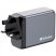 Verbatim 32204 GNC-200 GaN Charger 200W USB Type-A + 3xType-C hálózati töltő adapter