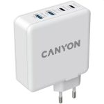   Canyon CND-CHA100W01 GaN PD 100W QC 3.0 30W fehér hálózati adapter