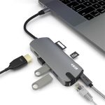 NextOne PD-PRO-HUB USB-C Pro többportos szürke adapter