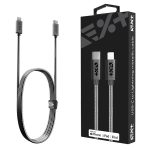   NextOne LGHT-USBC-MET-SG 1,2m USB C-Lightning metál asztroszürke kábel