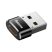 Baseus CAAOTG-01 5A USB C - USB A fekete adapter