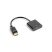 Lanberg AD-0009-BK 10cm Displayport apa - HDMI anya adapter