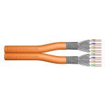   DIGITUS DK-1743-VH-D-5 Cat.7  S/FTP 1200MHz Dca LSZH 500m dob narancssárga fali kábel