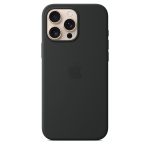   Apple myyt3zm/a iPhone 16 Pro Max fekete szilikon MagSafe hátlap