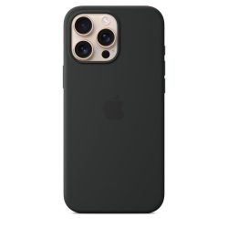 Apple myyt3zm/a iPhone 16 Pro Max fekete szilikon MagSafe hátlap