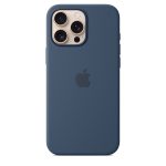   Apple myyu3zm/a iPhone 16 Pro Max farmerkék szilikon MagSafe hátlap