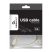 Gembird CC-USB2-AM5P-3 0,9m USB 2.0 A - mini USB fekete kábel