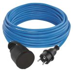   Emos P01510W Cord 10 m/1 socket/black/PVC/230 V/1,5 mm2 fagyásálló hosszabbító kábel