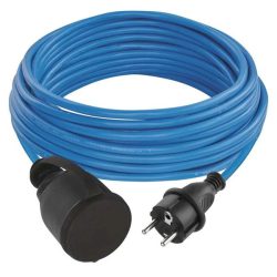Emos P01510W Cord 10 m/1 socket/black/PVC/230 V/1,5 mm2 fagyásálló hosszabbító kábel