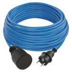   Emos P01520W 20 m/1 csatlakozó/kék/PVC/230 V/1,5 mm2 fagyásálló hosszabbító kábel
