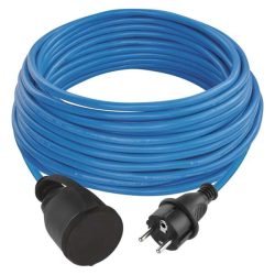Emos P01520W 20 m/1 csatlakozó/kék/PVC/230 V/1,5 mm2 fagyásálló hosszabbító kábel