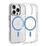   Dviced DV511023 MagSafe iPhone 16 Pro átlátszó/kék hátlap